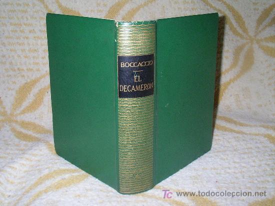 Libros de segunda mano: BOCCACCIO - EL DECAMERON - EN PIEL. - Foto 1