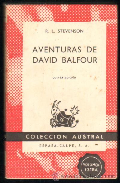 Libros de segunda mano: AVENTURAS DE DAVID BALFOUR (A-AUSR-072) - Foto 1