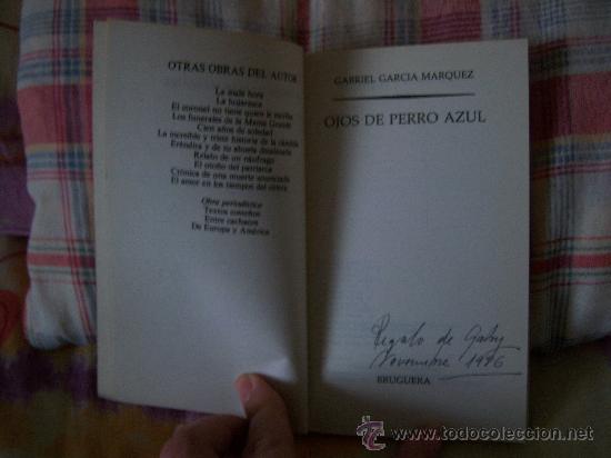 Libros de segunda mano: GABRIEL GARC&Iacute;A M&Aacute;RQUEZ Ojos de perro azul - Foto 3