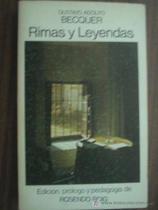 Libros de segunda mano: RIMAS Y LEYENDAS. BECQUER, Gustavo Adolfo. 1979 - Foto 1