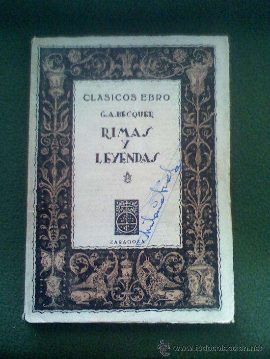 Libros de segunda mano: RIMAS Y LEYENDAS    BECQUER - Foto 1