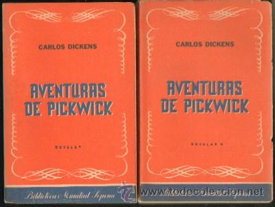 Libros de segunda mano: AVENTURAS DE PICKWICK (DOS TOMOS). DICKENS, CARLOS. A-RASOP-080 - Foto 1