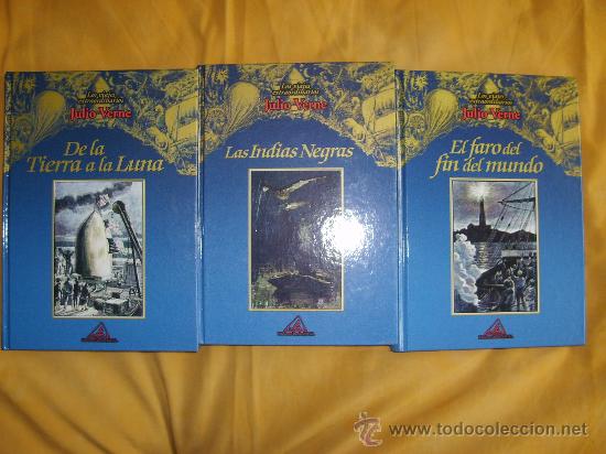 Libros de segunda mano: Lote 3 libros de julio verne - Foto 1