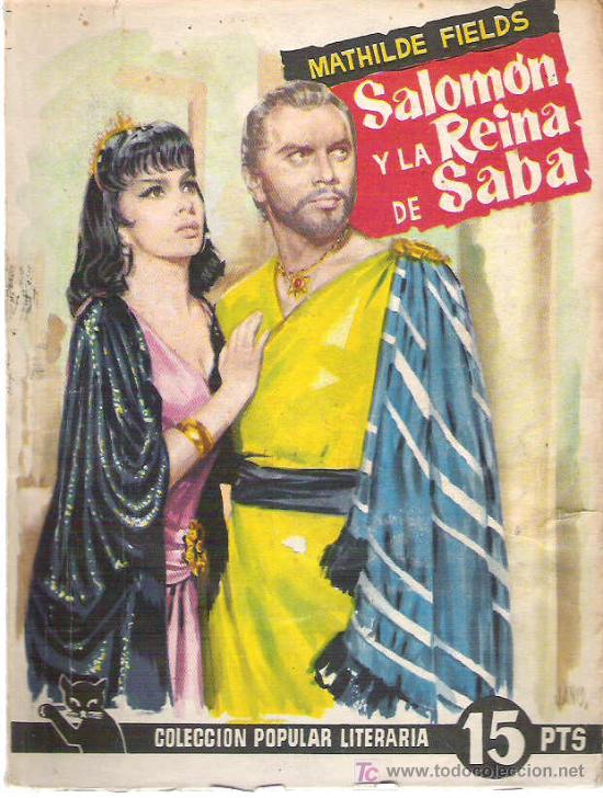 Libros de segunda mano: salomon y la reina de saba - mathilde fields - coleccion popular literaria n&ordm; 100 - Foto 1