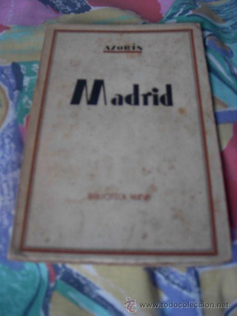 Libros de segunda mano: Azorin, Madrid, Biblioteca Nueva, Madrid, 1941 - Foto 1
