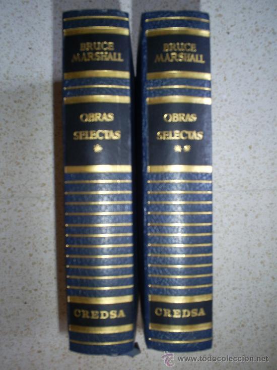 Libros de segunda mano: Bruce Marshall Obras selectas 2 tomos completos En piel 1957 - Foto 1