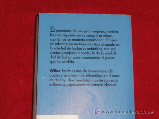 Libros de segunda mano: VORAZ COMO EL MAR - WILBUR SMITH - EMEC&Eacute; EDITORES 1994 - Foto 2