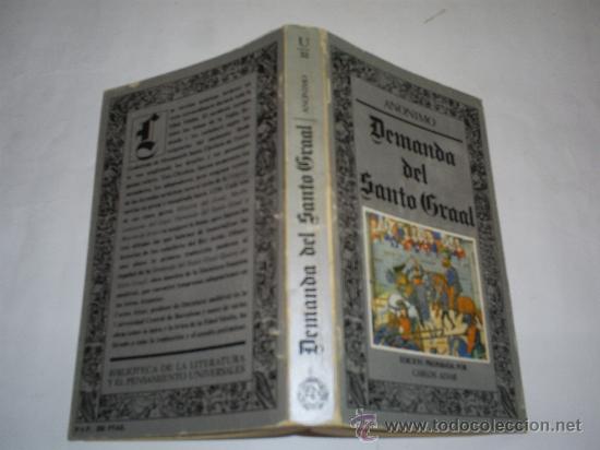 Libros de segunda mano: Demanda del Santo Graal AN&Oacute;NIMO Editora Nacional 1980 RM41091 - Foto 1