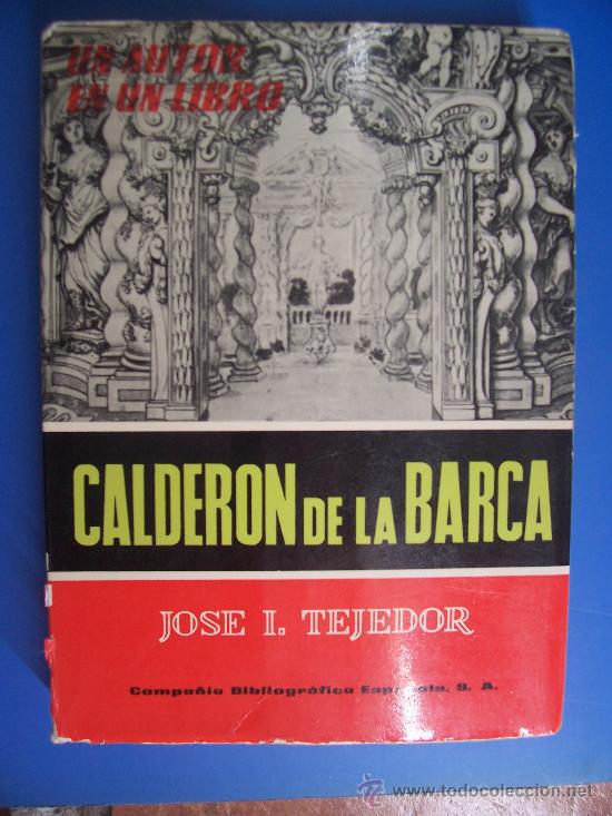 Libros de segunda mano: CALDERON DE LA BARCA - 1967 - JOSE I.TEJEDOR - Foto 1