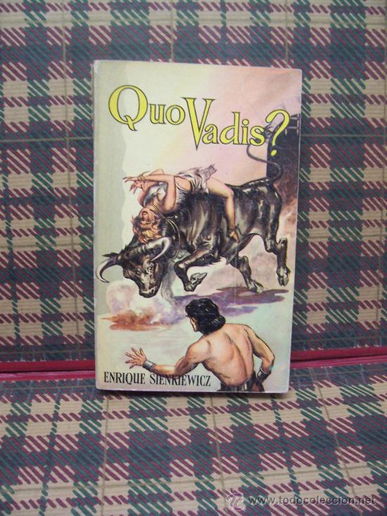 Libros de segunda mano: ENRIQUE STENKIEWICZ -  QUO VADIS? - SOPENA  1969 - Foto 1