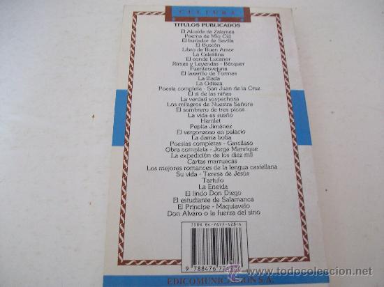 Libros de segunda mano: Narrativa/ La Celestina. Fernando de Rojas - Foto 2