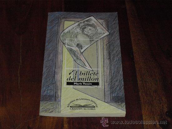 Libros de segunda mano: EL BILLETE DEL MILL&Oacute;N-MARK TWAIN - Foto 1