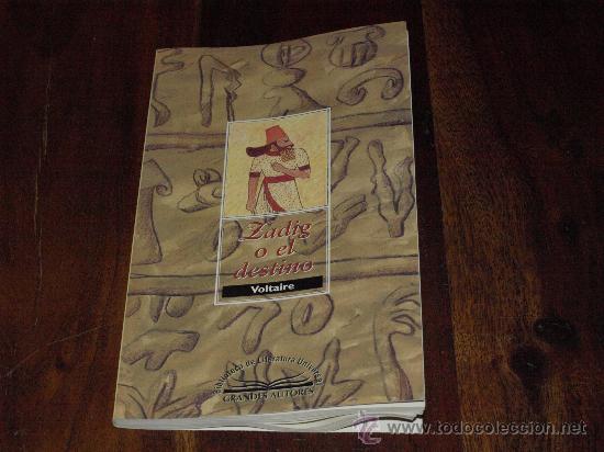 Libros de segunda mano: ZADIG O EL DESTINO - Foto 1