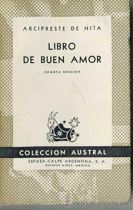 Libros de segunda mano: AUSTRAL  98 : ARCIPRESTE DE HITA - LIBRO DE BUEN AMOR - Foto 1