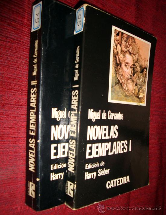 Libros de segunda mano: Libro Novelas ejemplares Cervantes 2 tomos C&aacute;tedra 1980 - Foto 1