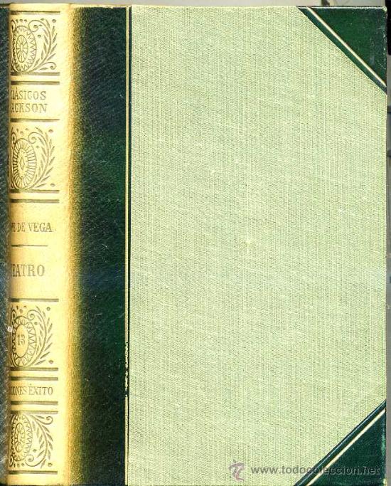 Libros de segunda mano: LOPE DE VEGA : TEATRO - CL&Aacute;SICOS JACKSON - Foto 1