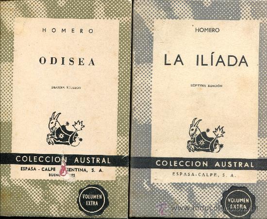 Libros de segunda mano: lote--la iliada y la odisea - Foto 1