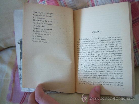 Libros de segunda mano: AZOR&Iacute;N Tiempos y cosas - Foto 4