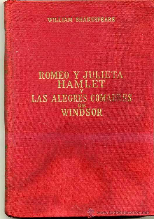 Libros de segunda mano: SHAKESPEARE : ROMEO Y JULIETA / HAMLET / LAS ALEGRES COMADRES DE WINDSOR - Foto 1