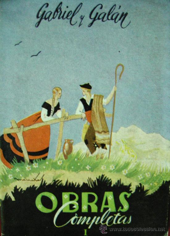 Libros de segunda mano: Obras Completas - Gabriel y Gal&aacute;n - Foto 1