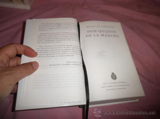 Libros de segunda mano: DON QUIJOTE DE LA MANCHA - CERVANTES - EDICION DEL IV CENTENARIO. - Foto 3