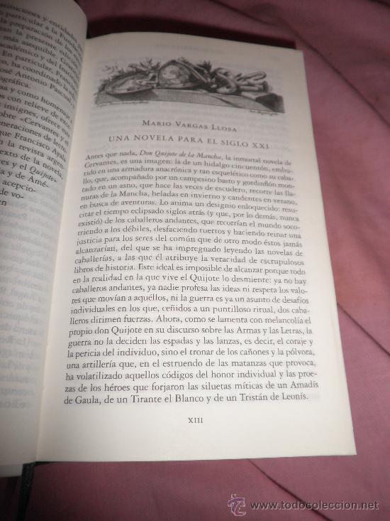 Libros de segunda mano: DON QUIJOTE DE LA MANCHA - CERVANTES - EDICION DEL IV CENTENARIO. - Foto 4