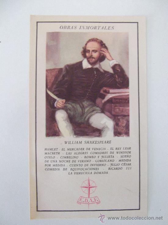Libros de segunda mano: WILLIAM SHAKESPEARE. OBRAS INMORTALES. EDAF. 1966 - Foto 2