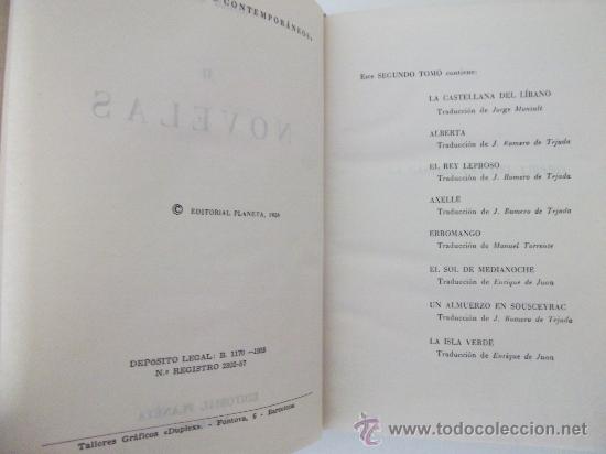 Libros de segunda mano: NOVELAS TOMO II. PIERRE BENOIT. PLANETA. 1958 - Foto 4