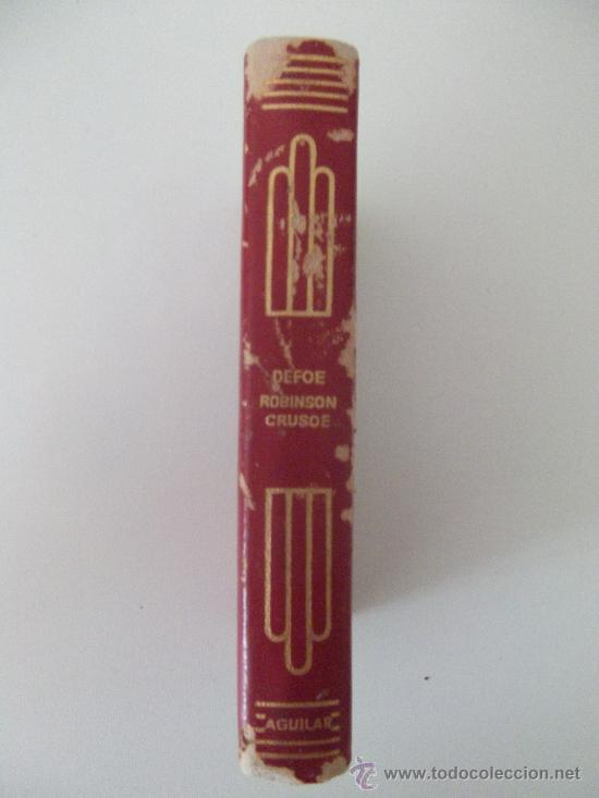 Libros de segunda mano: ROBINSON CRUSOE. DANIEL DEFOE. AGUILAR. CRISOL. 1968 - Foto 1