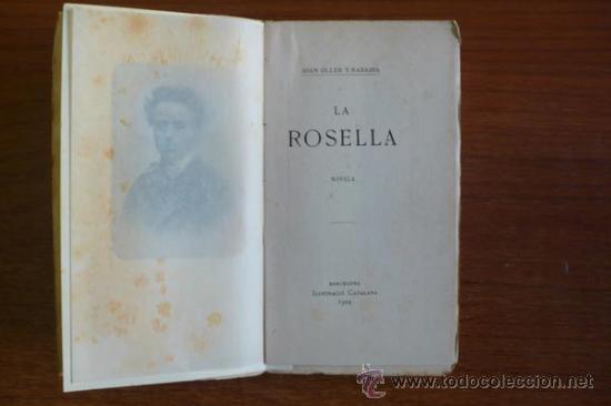 Libros de segunda mano: LA ROSELLA. JOAN OLLER Y RABASSA. - Foto 2