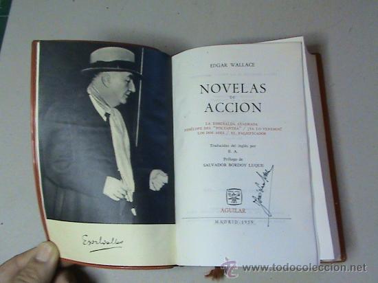 Libros de segunda mano: Novelas de acci&oacute;n (autor: Edgar Wallace) - Foto 1