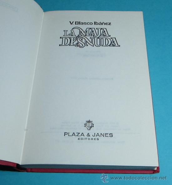 Libros de segunda mano: LA MAJA DESNUDA. V. BLASCO IBA&Ntilde;EZ - Foto 1
