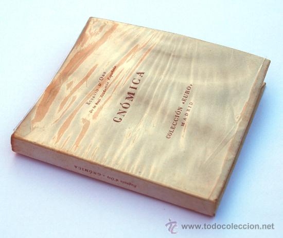 Libros de segunda mano: GN&Oacute;MICA. EUGENIO D&acute;ORS. 1&ordf; EDIC, 1941 - Foto 3