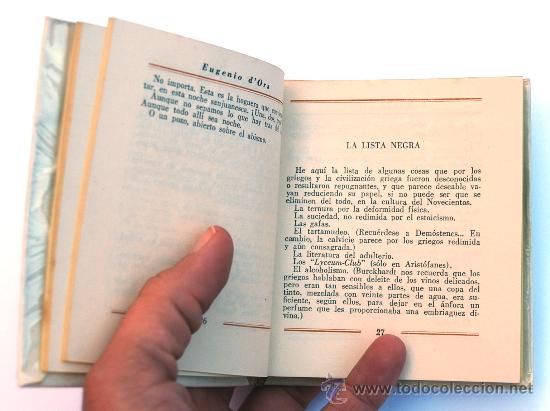Libros de segunda mano: GN&Oacute;MICA. EUGENIO D&acute;ORS. 1&ordf; EDIC, 1941 - Foto 5