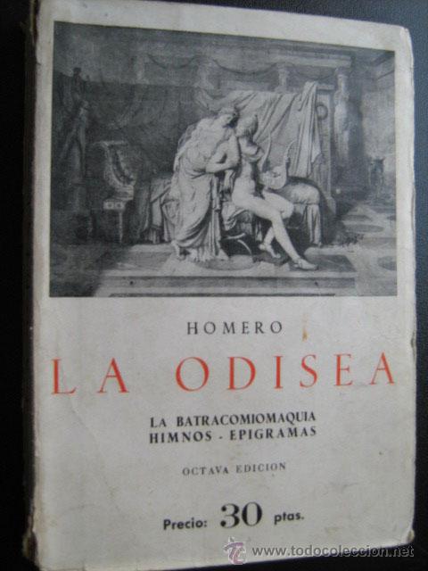 Libros de segunda mano: LA ODISEA.  HOMERO. 1959 - Foto 1
