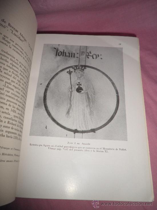 Libros de segunda mano: OBRAS DE BERNAT METGE - MARTIN DE RIQUER - A&Ntilde;O 1959. - Foto 3