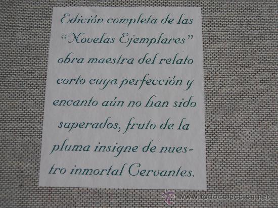 Libros de segunda mano: GRANDES OBRAS DE LA LITERATURA, CERVANTES - Foto 2
