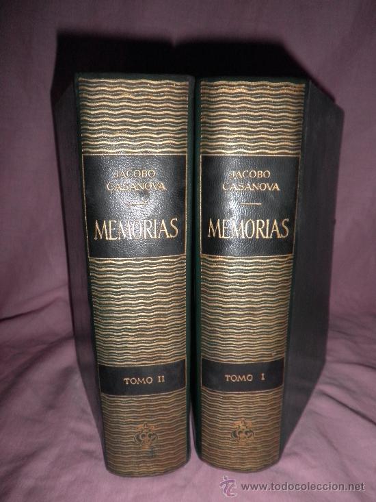 Libros de segunda mano: JACOBO CASANOVA - MEMORIAS - EDICION EN PIEL. - Foto 1