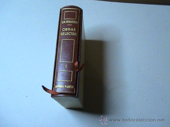 Libros de segunda mano: Obras selectas Tomo I  E. M. Remarque - Foto 2