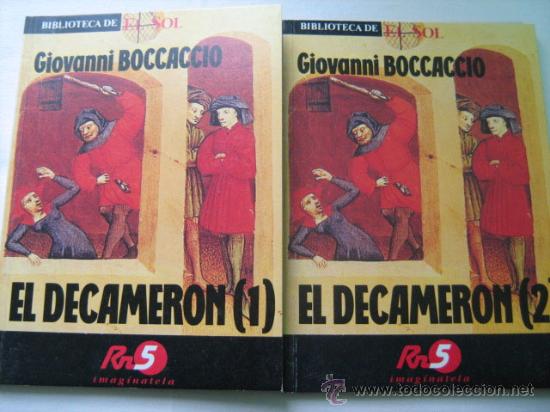 Libros de segunda mano: EL DECAMERON (2 vol&uacute;menes) BOCCACCIO, Giovanni. 1991 - Foto 1