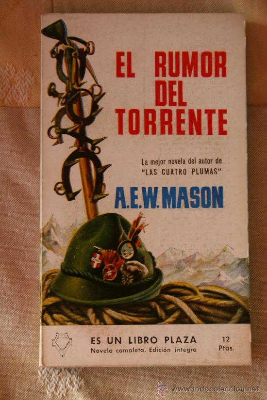 Libros de segunda mano: el rumor del torrente libro editorial plaza 1958 a.e.w. mason - Foto 1