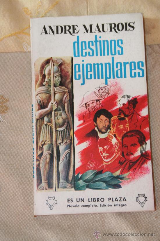 Libros de segunda mano: destinos ejemplares  libro editorial plaza 1959 andre maurois - Foto 1