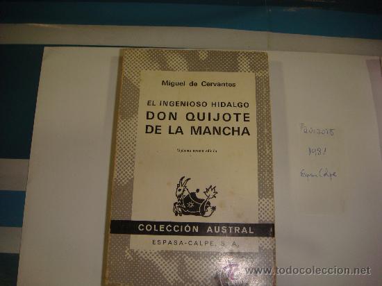 Libros de segunda mano: don quijote de la mancha- CERVANTES - Foto 1