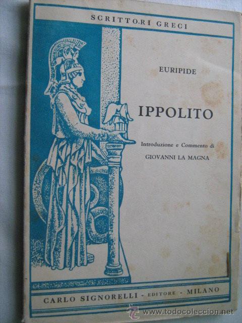 Libros de segunda mano: IPPOLITO. EURIPIDE. 1953 - Foto 1