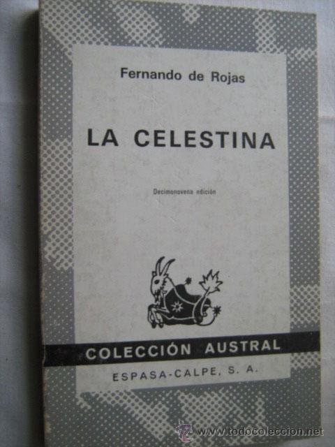 Libros de segunda mano: LA CELESTINA. DE ROJAS, Fernando. 1981. Austral 195 - Foto 1