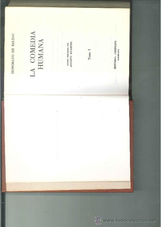 Libros de segunda mano: LA COMEDIA HUMANA. Honorato de Balzac - Foto 1