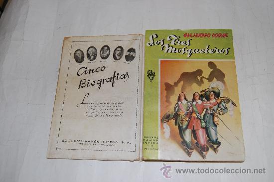 Libros de segunda mano: Los tres mosqueteros. ALEJANDRO DUMAS    PX26135 - Foto 1