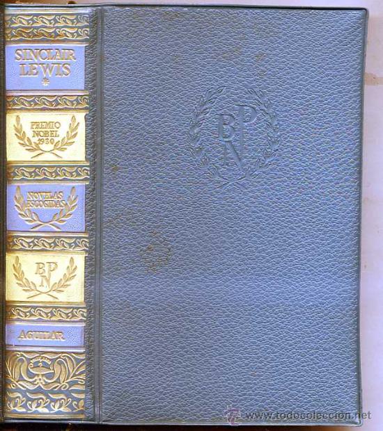 Libros de segunda mano: PREMIOS NOBEL AGUILAR : SINCLAIR LEWIS I - Foto 1