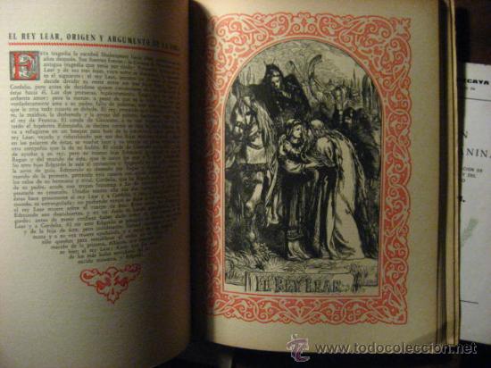 Libros de segunda mano: shakespeare, dramas, hamlet, el rey lear, macbeth, gil editor 1933 ilustrado - Foto 4