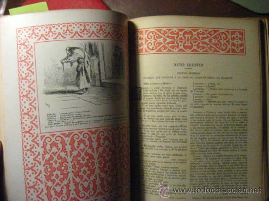 Libros de segunda mano: shakespeare, dramas, hamlet, el rey lear, macbeth, gil editor 1933 ilustrado - Foto 5